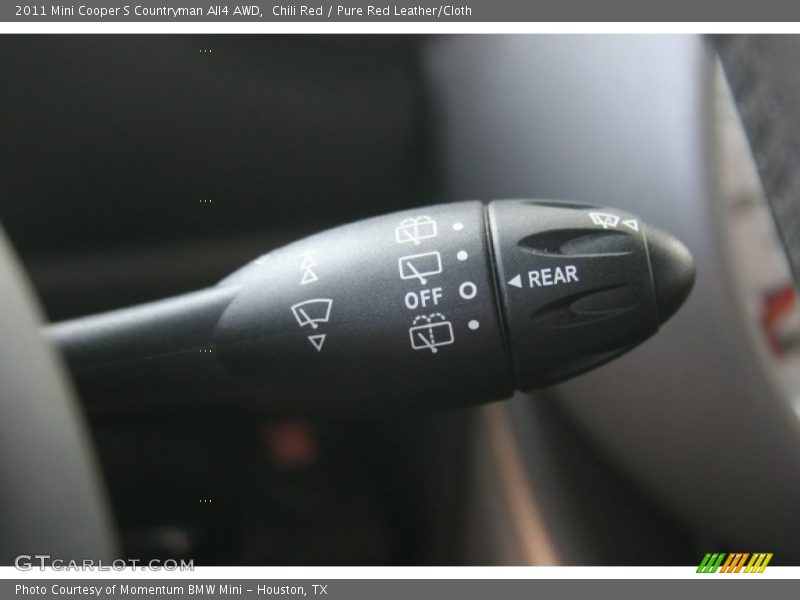 Controls of 2011 Cooper S Countryman All4 AWD