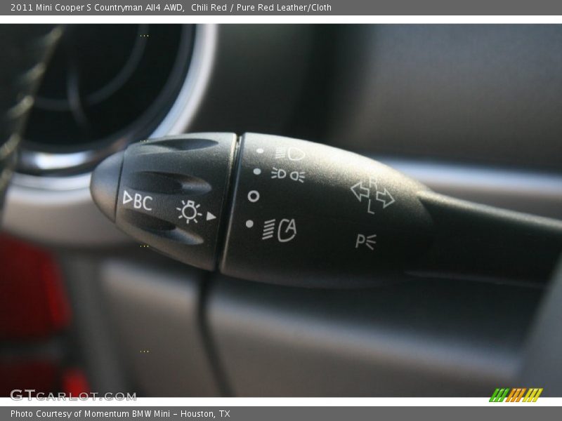 Controls of 2011 Cooper S Countryman All4 AWD