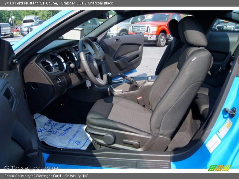  2010 Mustang GT Coupe Charcoal Black Interior