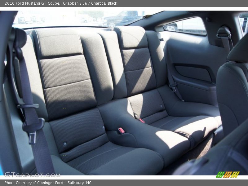 Grabber Blue / Charcoal Black 2010 Ford Mustang GT Coupe