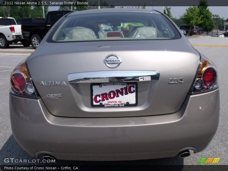 Saharan Stone / Blonde 2012 Nissan Altima 2.5 S