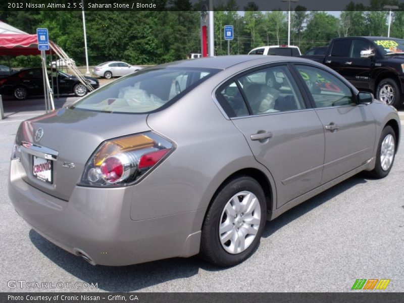 Saharan Stone / Blonde 2012 Nissan Altima 2.5 S