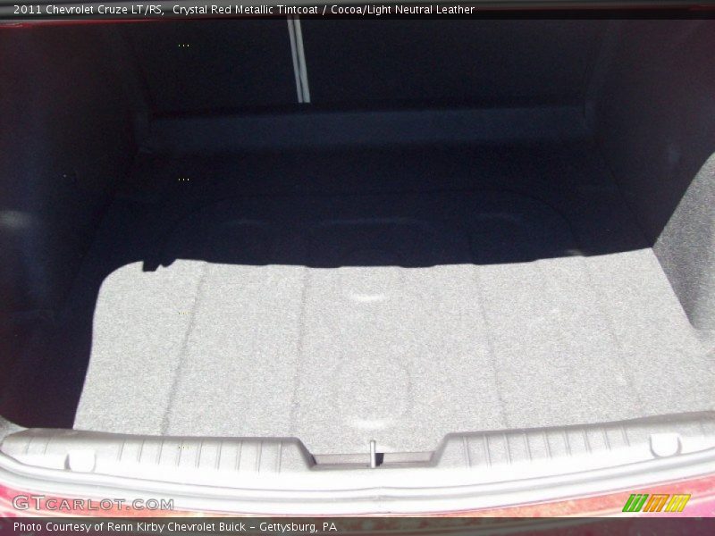 Crystal Red Metallic Tintcoat / Cocoa/Light Neutral Leather 2011 Chevrolet Cruze LT/RS