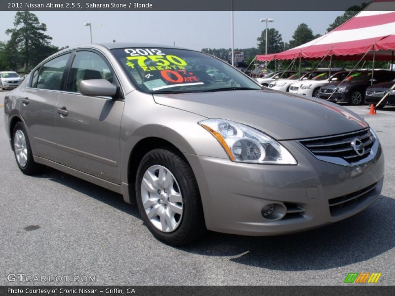 Saharan Stone / Blonde 2012 Nissan Altima 2.5 S