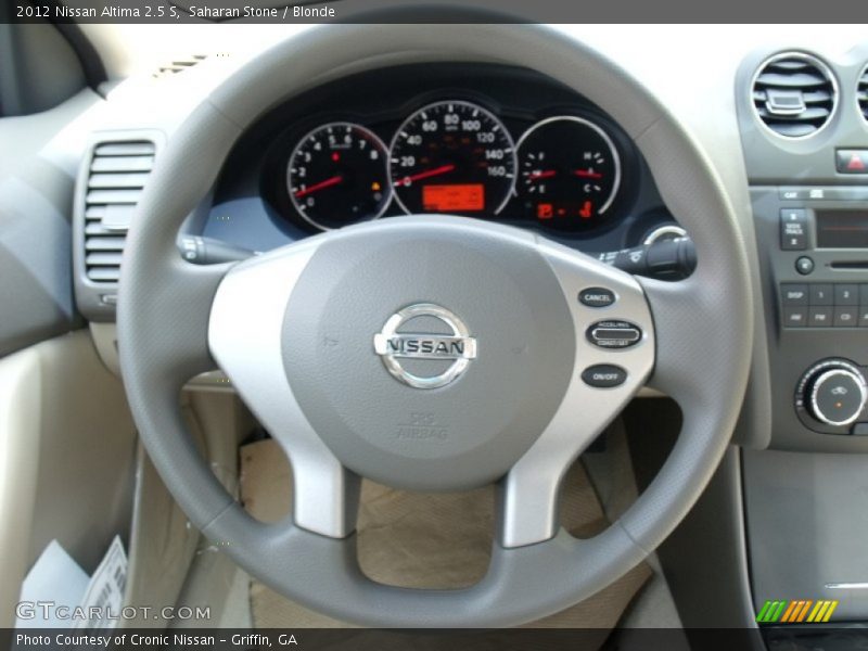  2012 Altima 2.5 S Steering Wheel