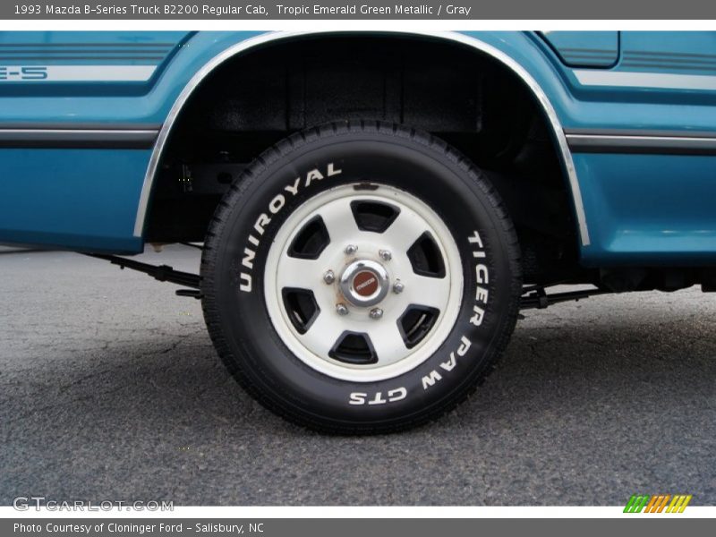 Custom Wheels of 1993 B-Series Truck B2200 Regular Cab