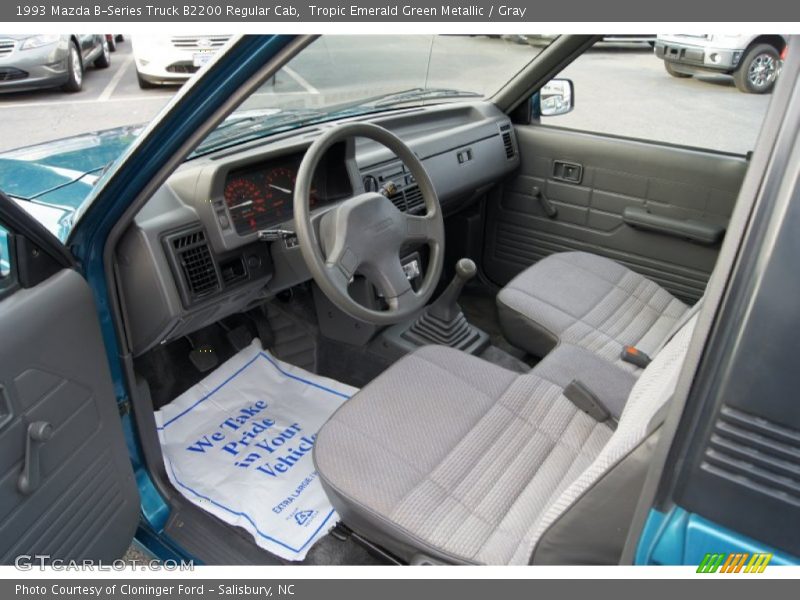  1993 B-Series Truck B2200 Regular Cab Gray Interior