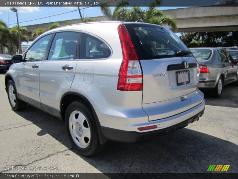 Alabaster Silver Metallic / Black 2010 Honda CR-V LX