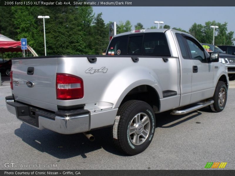  2006 F150 XLT Regular Cab 4x4 Silver Metallic