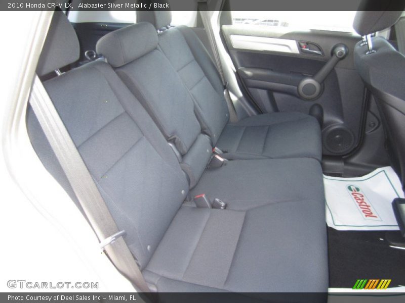 Alabaster Silver Metallic / Black 2010 Honda CR-V LX