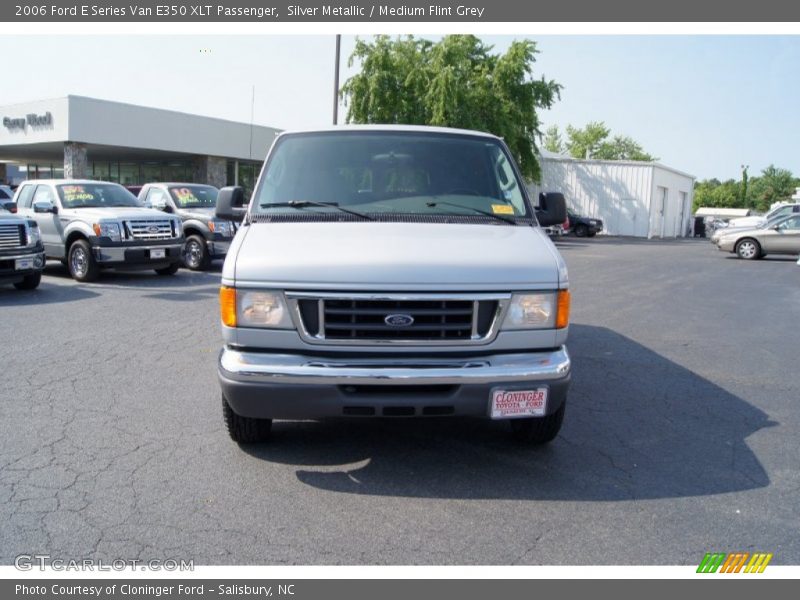 Silver Metallic / Medium Flint Grey 2006 Ford E Series Van E350 XLT Passenger