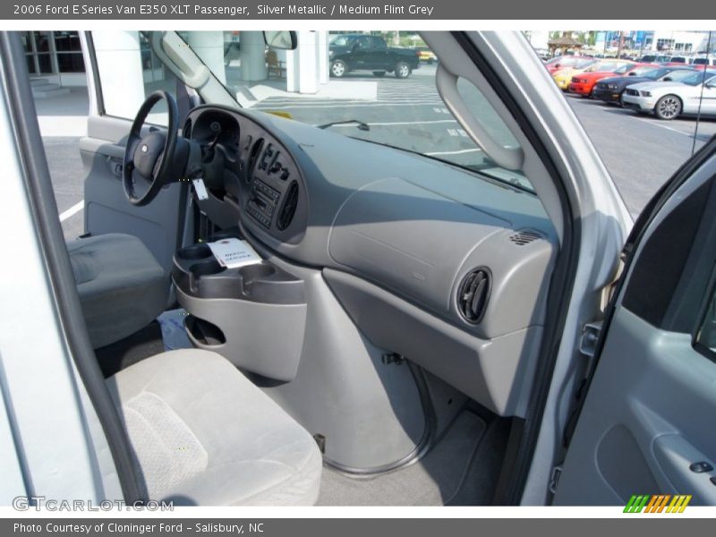 Silver Metallic / Medium Flint Grey 2006 Ford E Series Van E350 XLT Passenger