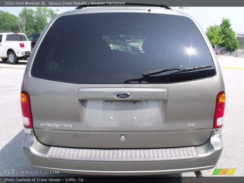 Spruce Green Metallic / Medium Parchment 2000 Ford Windstar SE
