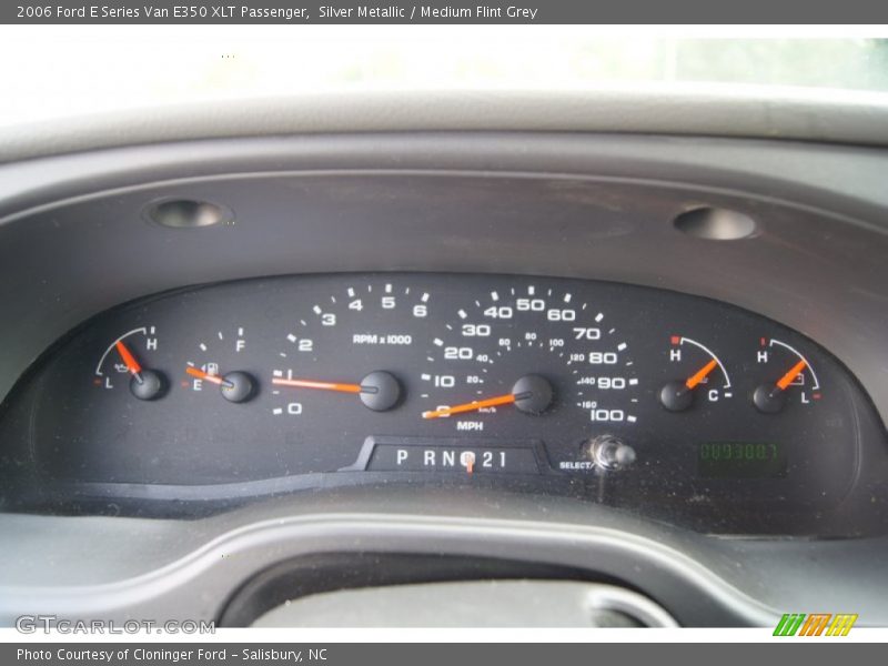  2006 E Series Van E350 XLT Passenger E350 XLT Passenger Gauges