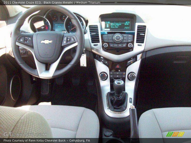 Dashboard of 2011 Cruze ECO
