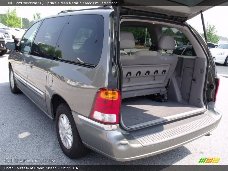 Spruce Green Metallic / Medium Parchment 2000 Ford Windstar SE