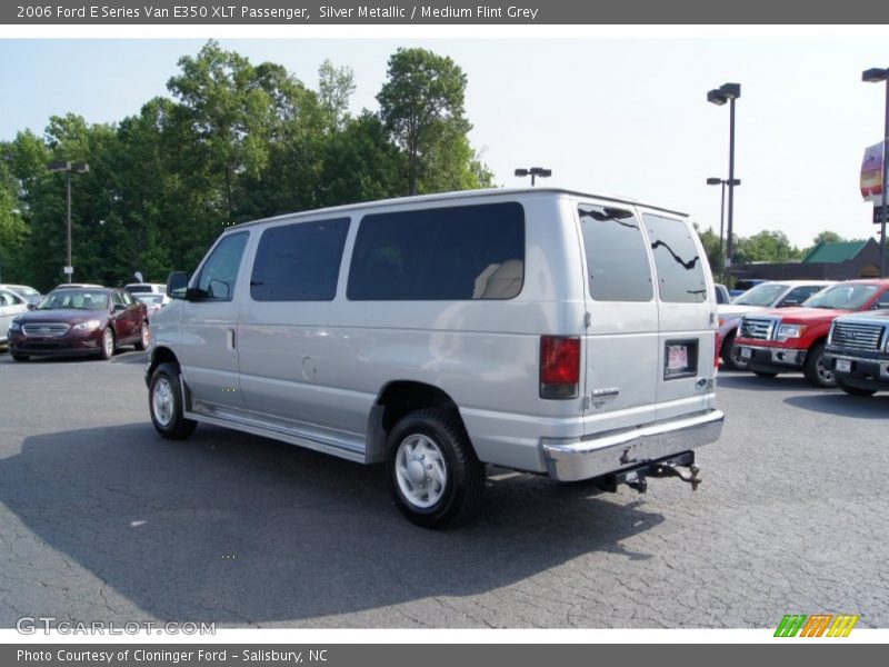 Silver Metallic / Medium Flint Grey 2006 Ford E Series Van E350 XLT Passenger