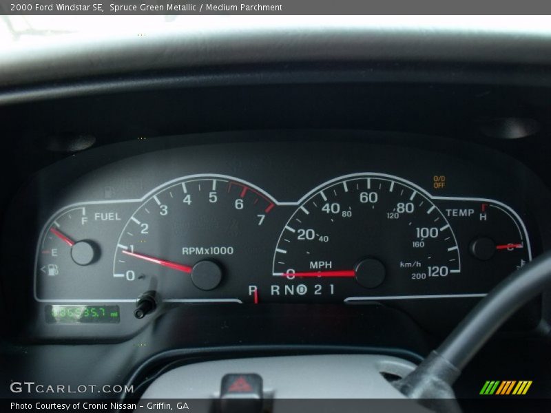  2000 Windstar SE SE Gauges