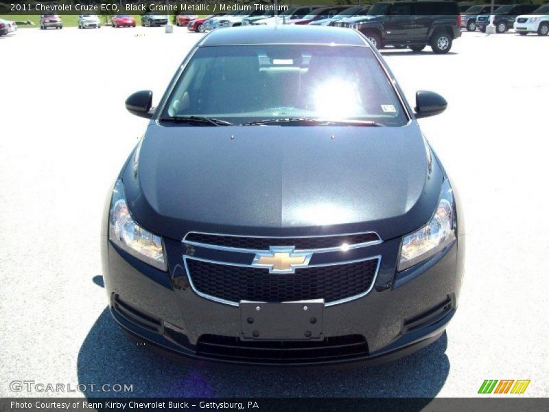 Black Granite Metallic / Medium Titanium 2011 Chevrolet Cruze ECO