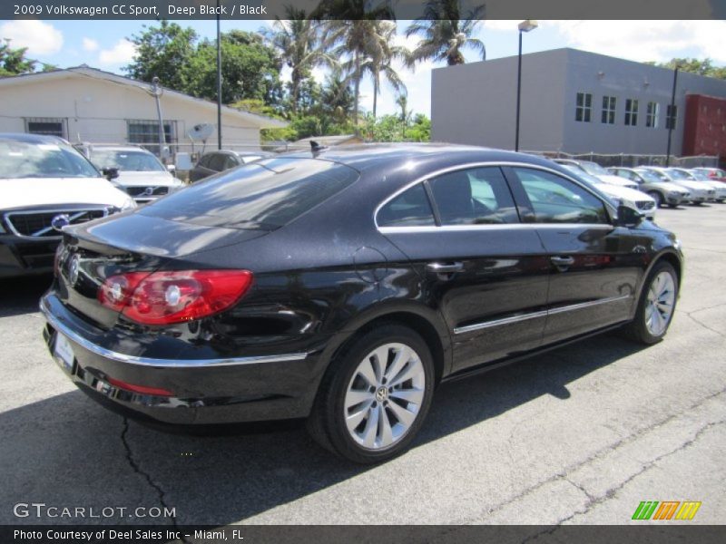 Deep Black / Black 2009 Volkswagen CC Sport