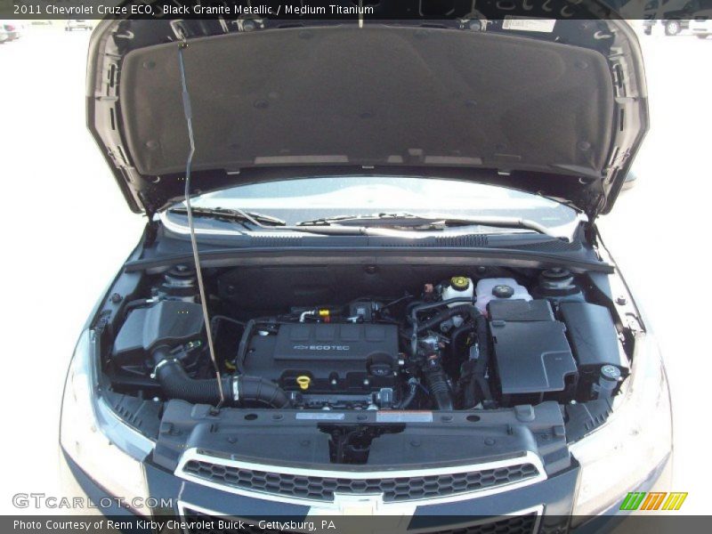 Black Granite Metallic / Medium Titanium 2011 Chevrolet Cruze ECO