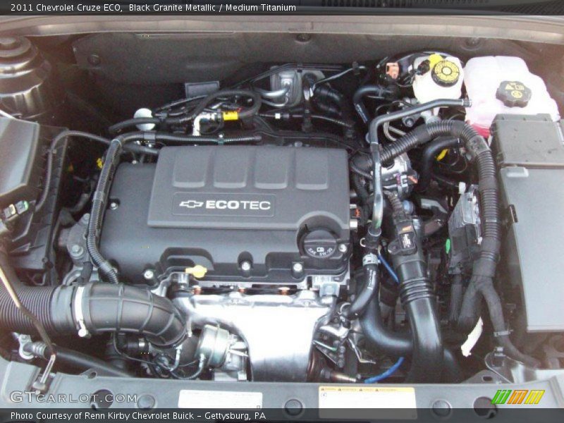  2011 Cruze ECO Engine - 1.4 Liter Turbocharged DOHC 16-Valve VVT ECOTEC 4 Cylinder