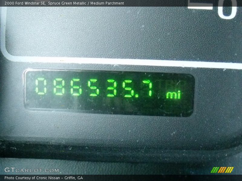 Spruce Green Metallic / Medium Parchment 2000 Ford Windstar SE