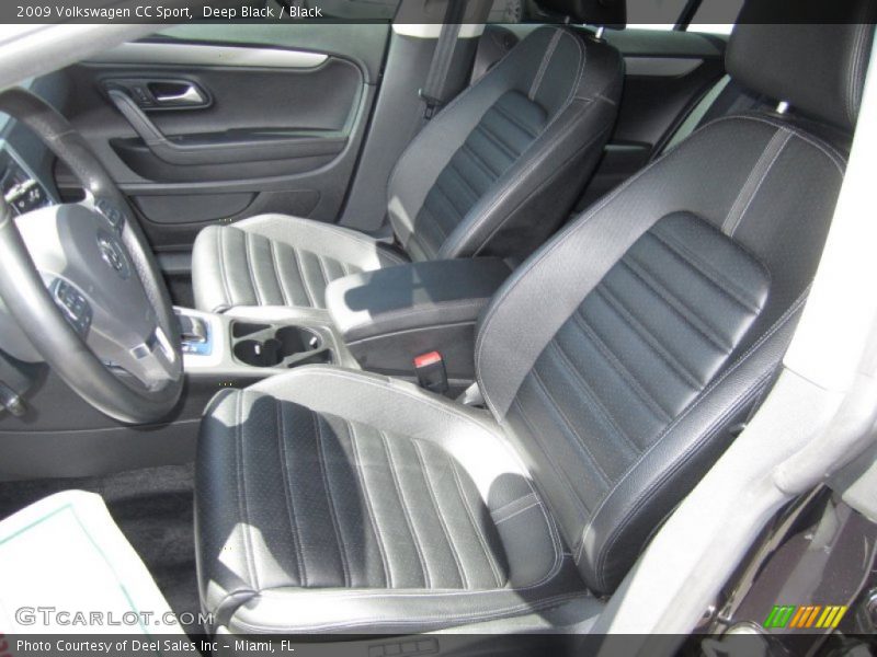 Deep Black / Black 2009 Volkswagen CC Sport