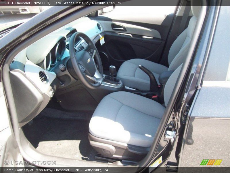  2011 Cruze ECO Medium Titanium Interior
