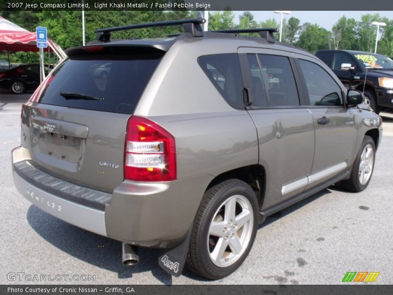 Light Khaki Metallic / Pastel Pebble Beige 2007 Jeep Compass Limited