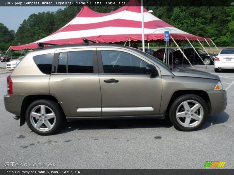 Light Khaki Metallic / Pastel Pebble Beige 2007 Jeep Compass Limited