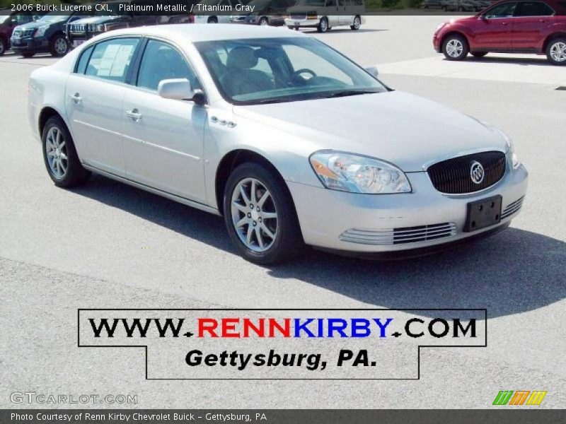 Platinum Metallic / Titanium Gray 2006 Buick Lucerne CXL