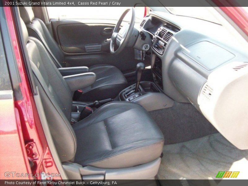 Cassis Red Pearl / Gray 2001 Suzuki Grand Vitara Limited 4x4