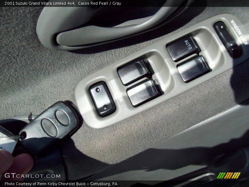Cassis Red Pearl / Gray 2001 Suzuki Grand Vitara Limited 4x4