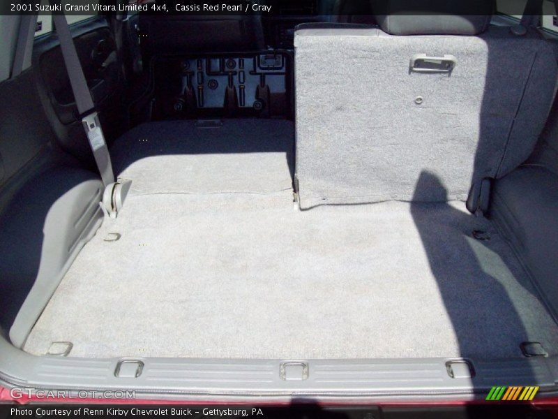 Cassis Red Pearl / Gray 2001 Suzuki Grand Vitara Limited 4x4