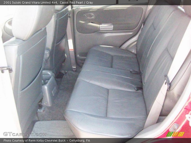 Cassis Red Pearl / Gray 2001 Suzuki Grand Vitara Limited 4x4