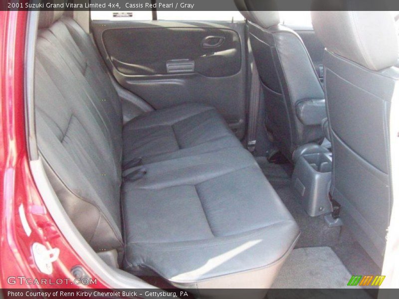 Cassis Red Pearl / Gray 2001 Suzuki Grand Vitara Limited 4x4