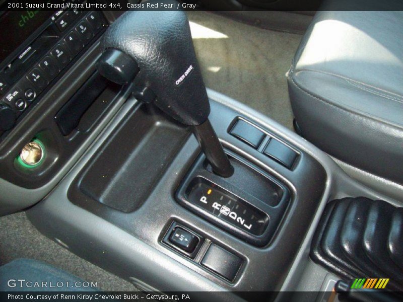 Cassis Red Pearl / Gray 2001 Suzuki Grand Vitara Limited 4x4