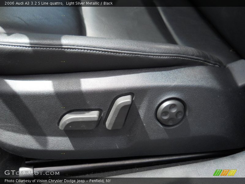 Light Silver Metallic / Black 2006 Audi A3 3.2 S Line quattro