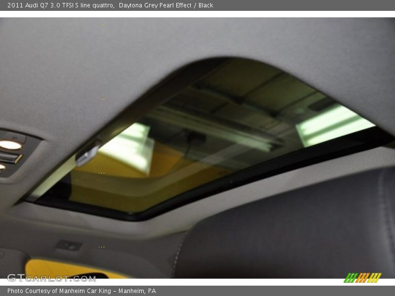 Daytona Grey Pearl Effect / Black 2011 Audi Q7 3.0 TFSI S line quattro