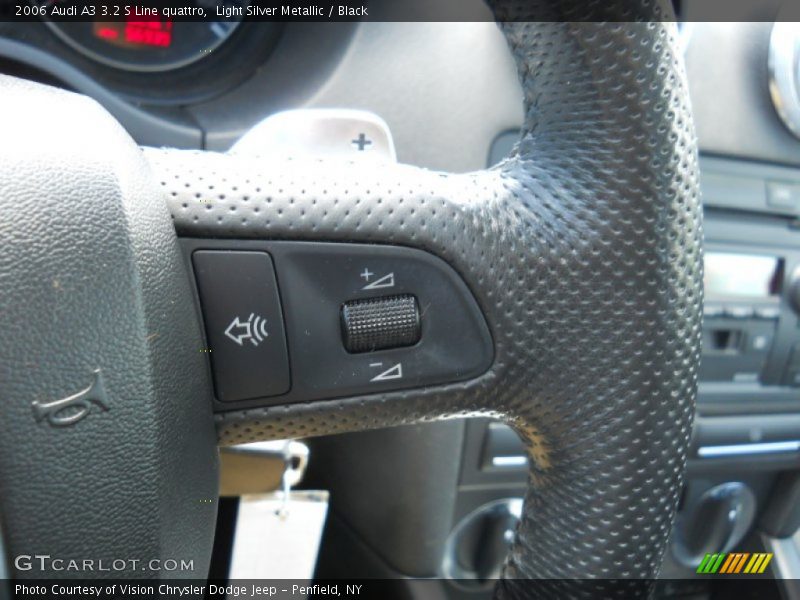 Light Silver Metallic / Black 2006 Audi A3 3.2 S Line quattro