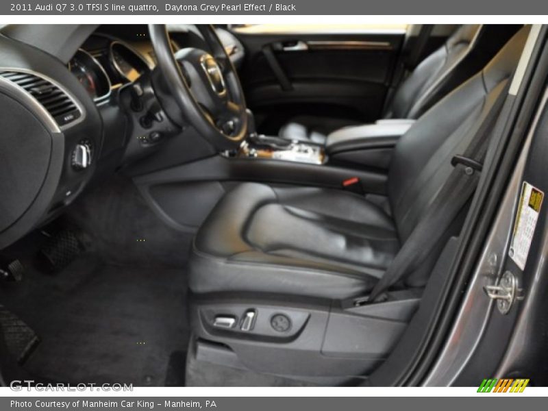  2011 Q7 3.0 TFSI S line quattro Black Interior