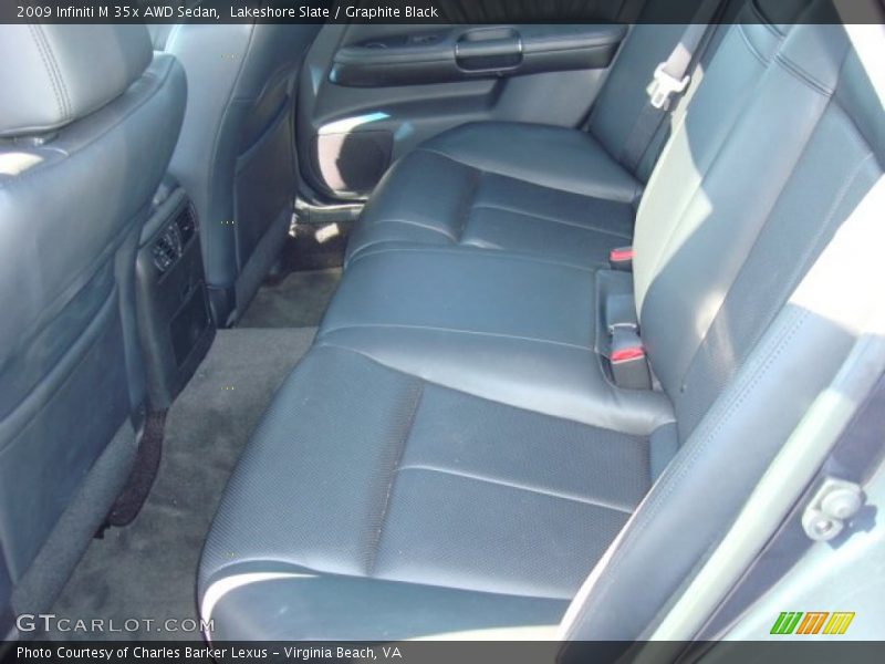 Lakeshore Slate / Graphite Black 2009 Infiniti M 35x AWD Sedan