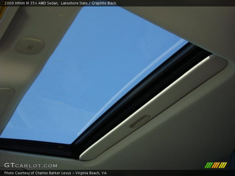 Lakeshore Slate / Graphite Black 2009 Infiniti M 35x AWD Sedan
