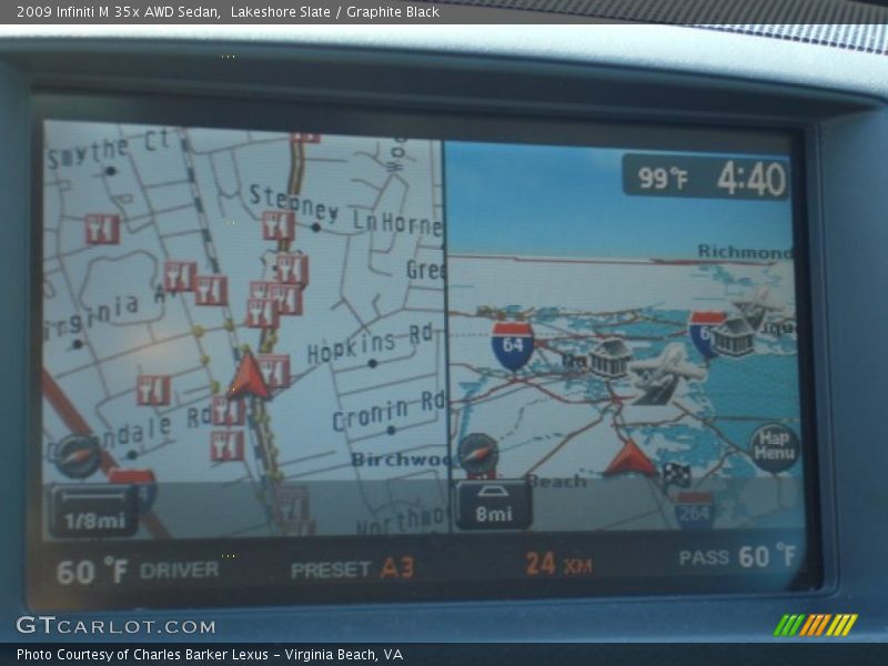 Lakeshore Slate / Graphite Black 2009 Infiniti M 35x AWD Sedan