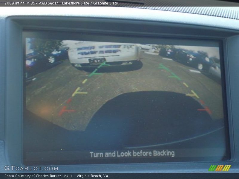 Lakeshore Slate / Graphite Black 2009 Infiniti M 35x AWD Sedan