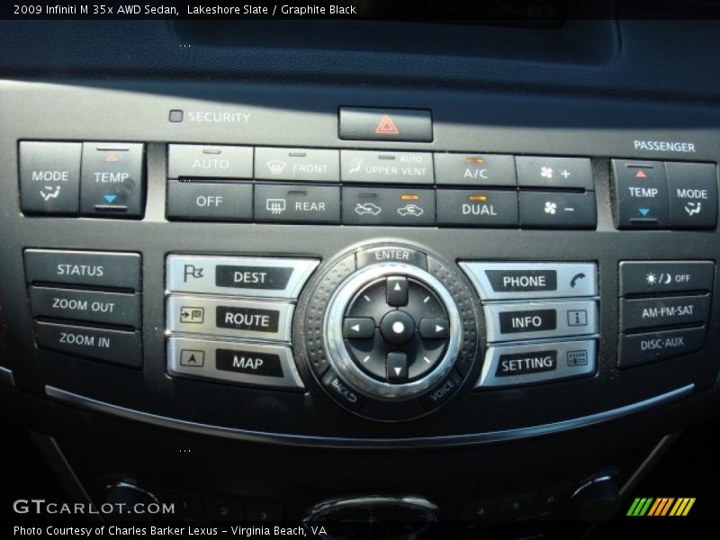 Lakeshore Slate / Graphite Black 2009 Infiniti M 35x AWD Sedan