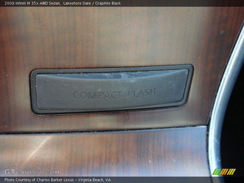 Lakeshore Slate / Graphite Black 2009 Infiniti M 35x AWD Sedan