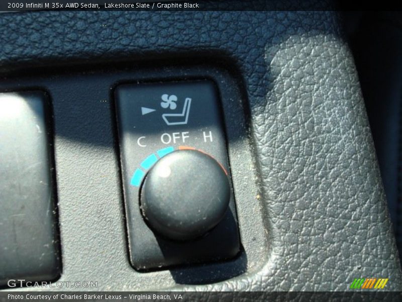 Lakeshore Slate / Graphite Black 2009 Infiniti M 35x AWD Sedan