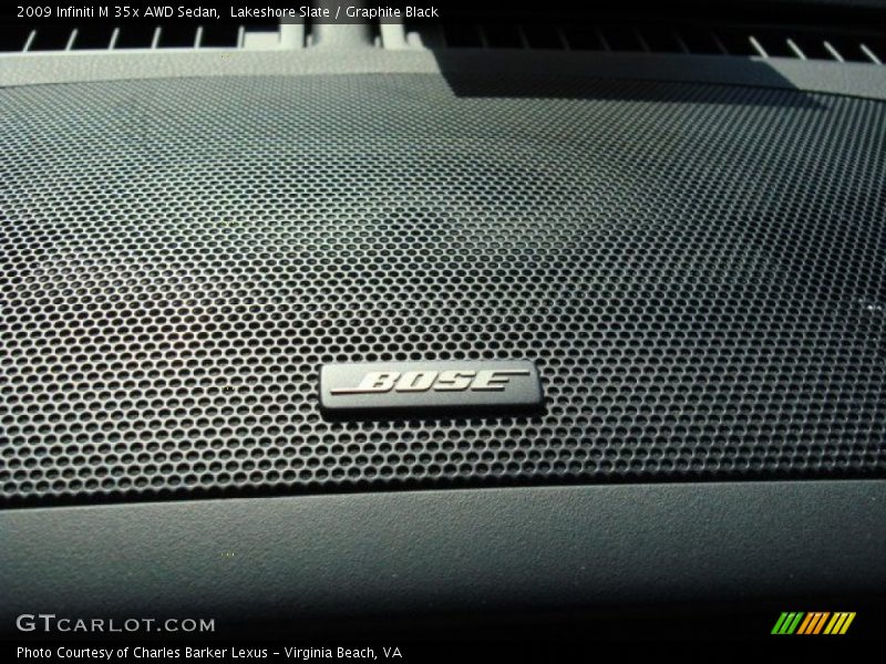 Lakeshore Slate / Graphite Black 2009 Infiniti M 35x AWD Sedan